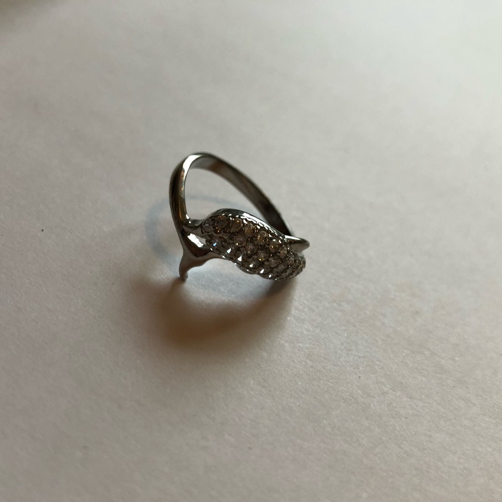 diamond dolphin ring
